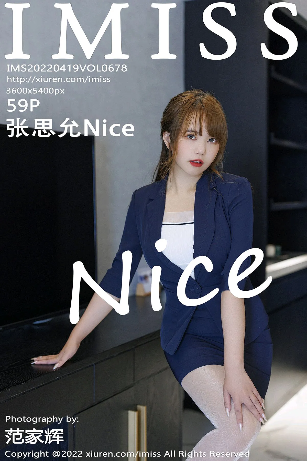 [IMISS] 2022.04.19 VOL.678 Zhang SiyunNice#[60P]-1