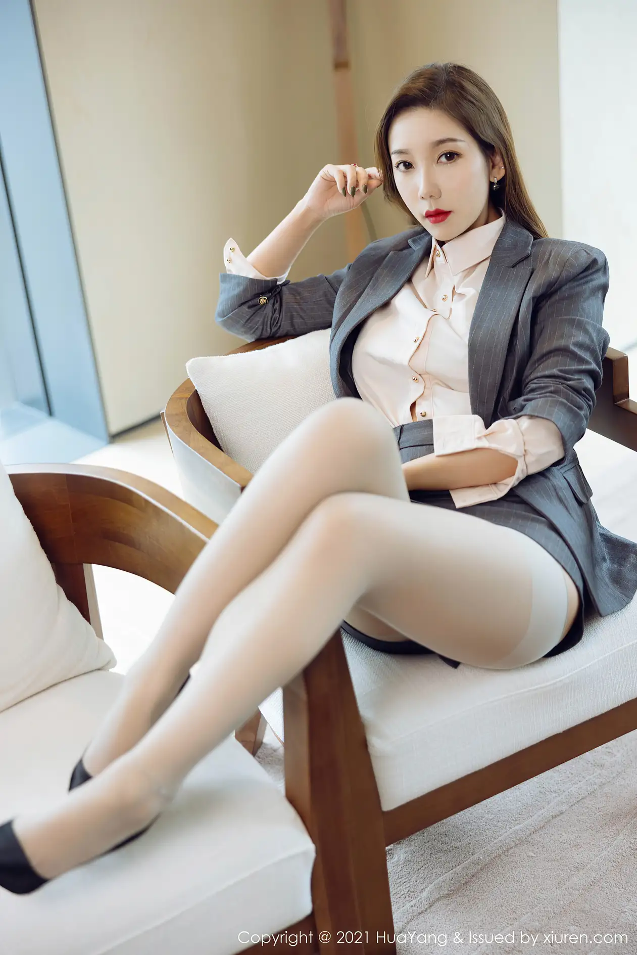 [Huayang] 2021.11.29 VOL.0470 Ai Jingxiang#[50P]-10