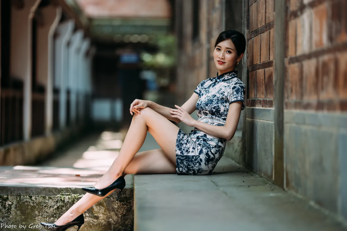 [Mzsock] NO.151 Zhang Jun short cheongsam, stockings, high heels and beautiful legs street photography#[54P]-9