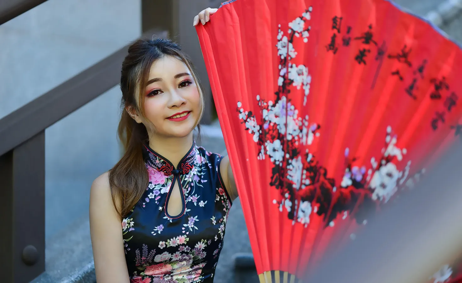 [Mzsock] NO.209 Chen Yingrong short cheongsam high heels beautiful legs street photography#[58P]-37